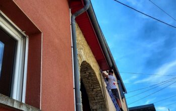 Peinture boiserie toiture Porcheville 78440