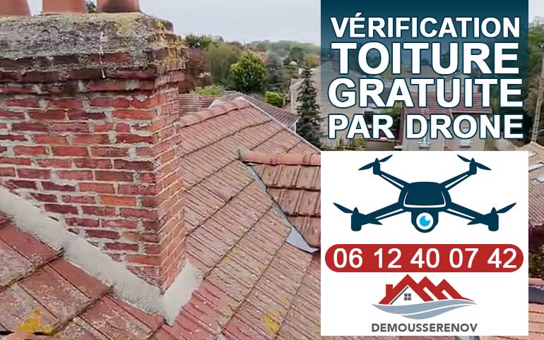 verification toiture drone gratuite yvelines 78